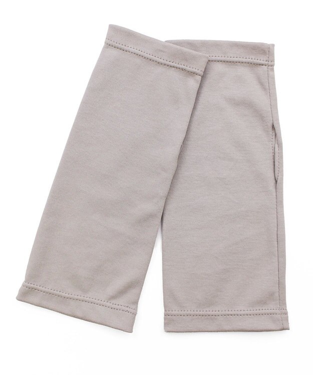 ORuKuBET 【WOMEN】ORGANIC COTTON リストカバー ＜ショートタイプ＞【 UVカット・オーガニックコットン・日本製 】 ライトグレー