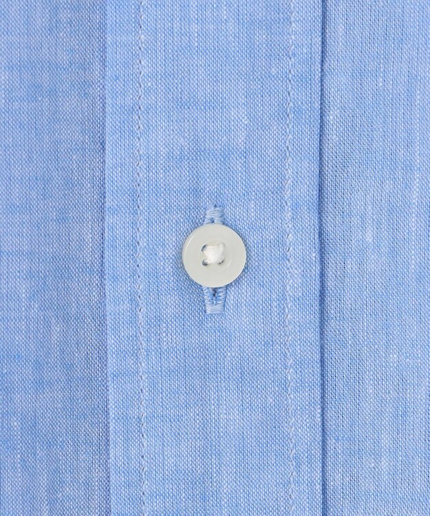 J.PRESS MEN 【WEB・一部店舗限定】コットンリネン シャツ/B.D サックスブルー系