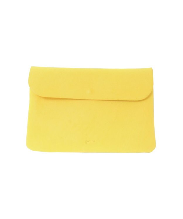 genten フルーツマーケット サステナブルポーチ キイロ