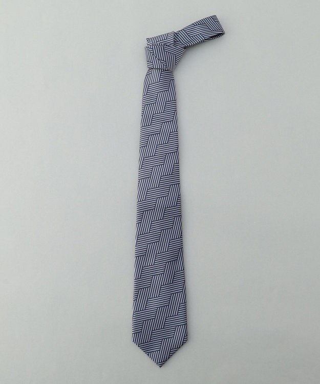 GOTAIRIKU GOTAIRIKU別注【日本製】シルク ネクタイ_小紋柄 スカイブルー系8