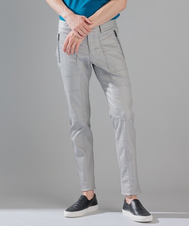 JOSEPH HOMME ハイパワーソフトストレッチ / STICK DESIGN ライトグレー系