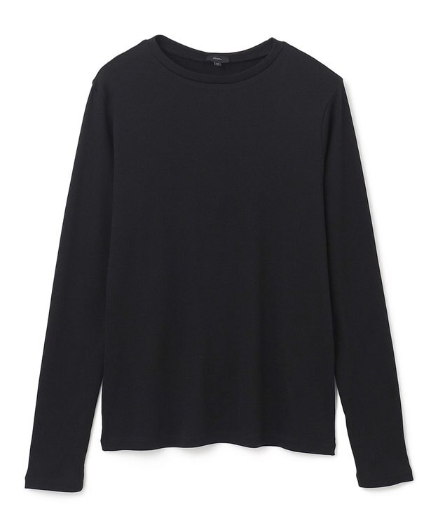 JOSEPH 【洗える】クリーミーリブ　ロングスリーブトップス Black