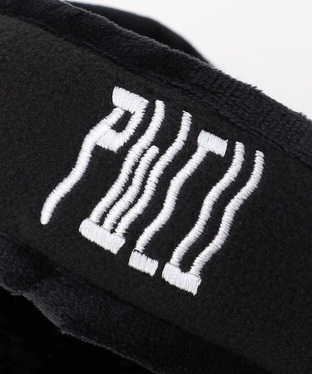 PW CIRCULUS 【UNISEX】WAVY ロゴイヤーマフ ブラック系
