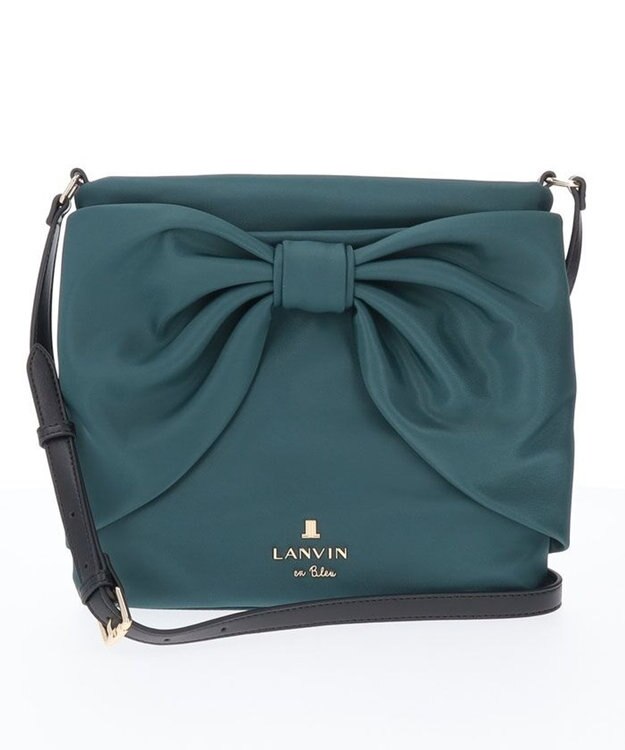LANVIN en Bleu ジョエル ショルダーバッグ ダークグリーン