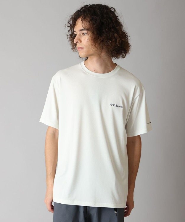 Columbia Columbia/ レイクアローヘッドグラフィックショートスリーブTシャツ /コロンビア Sea Salt Tent