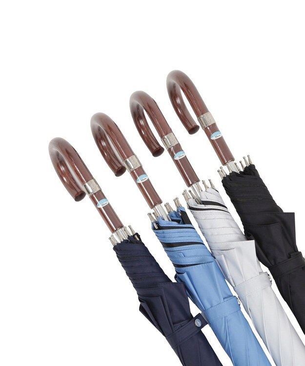 MOONBAT 【大きめ】POLO RALPH LAUREN 晴雨兼用日傘 長傘 PP／遮光 遮熱 UV ディープブルー