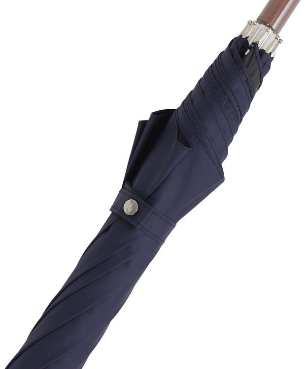 MOONBAT 【大きめ】POLO RALPH LAUREN 晴雨兼用日傘 長傘 PP／遮光 遮熱 UV ディープブルー