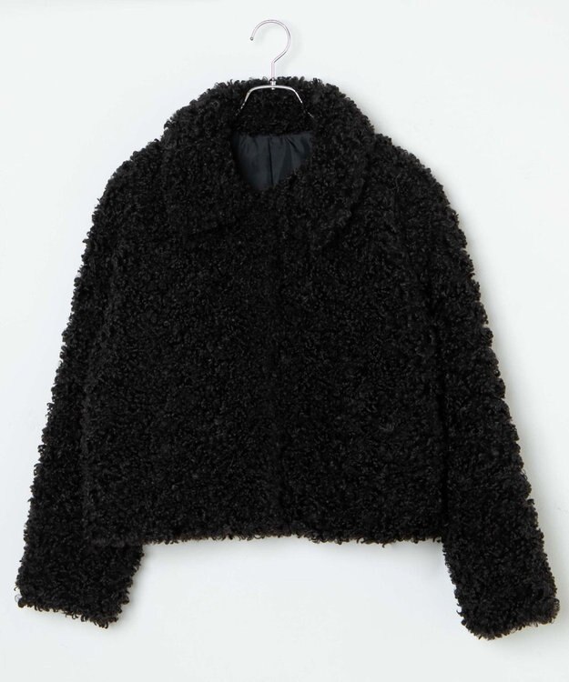 WEGO ボアファーブルゾン ブラック