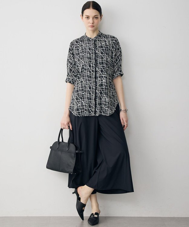 ICB L 【先行予約・WEB限定カラーあり】マットスキューバ ガウチョパンツ ブラック