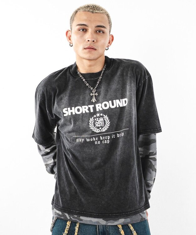 WEGO 【ユニセックス着用ITEM】ブリーチエンブレムロゴT（SS） スミクロ