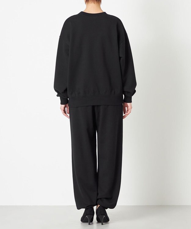 NAVE 【ReNAVE】スーピマ裏毛　クルーネック ブラック系