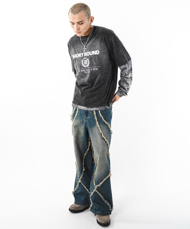 WEGO 【ユニセックス着用ITEM】ブリーチエンブレムロゴT（SS） スミクロ