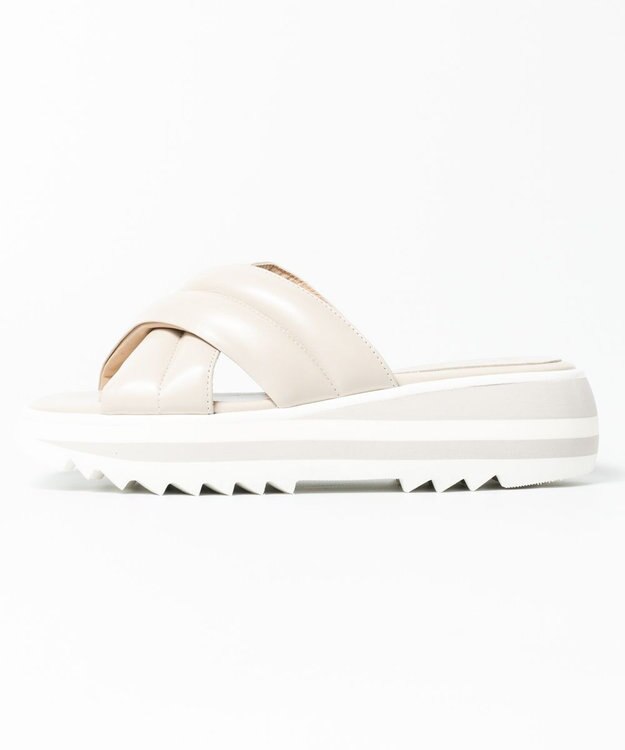 BONTRE 【LucaGrossi/ルカグロッシ】厚底パフィーサンダル グレー