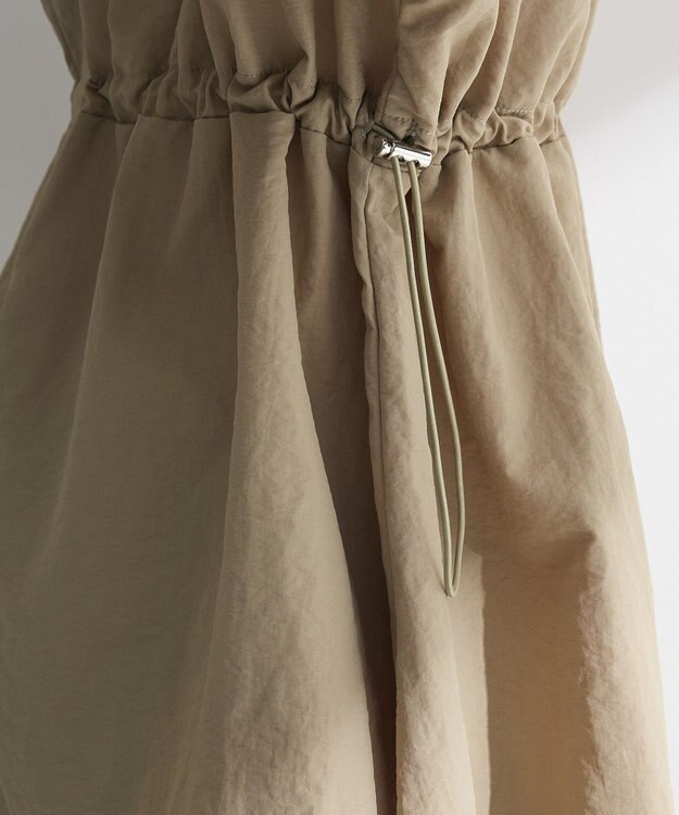 Green Parks ビスチェドッキングドロスト５分袖プルオーバー Khaki