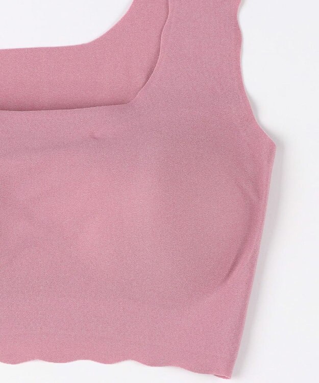 WACOAL 【GOCOCi ゴコチ】 ノンワイヤーブラ ハーフトップ まるでつけていないような着ごこち ムレにくい フラット仕上げ ホックなし CGG510 /ワコール ストロベリー