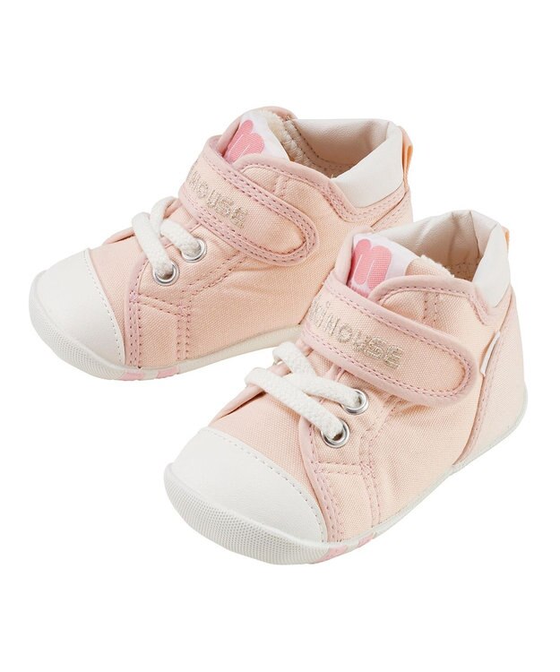 MIKI HOUSE HOT BISCUITS 【ミキハウス】【11.5-13.5cm】 ファーストベビーシューズ ピンク