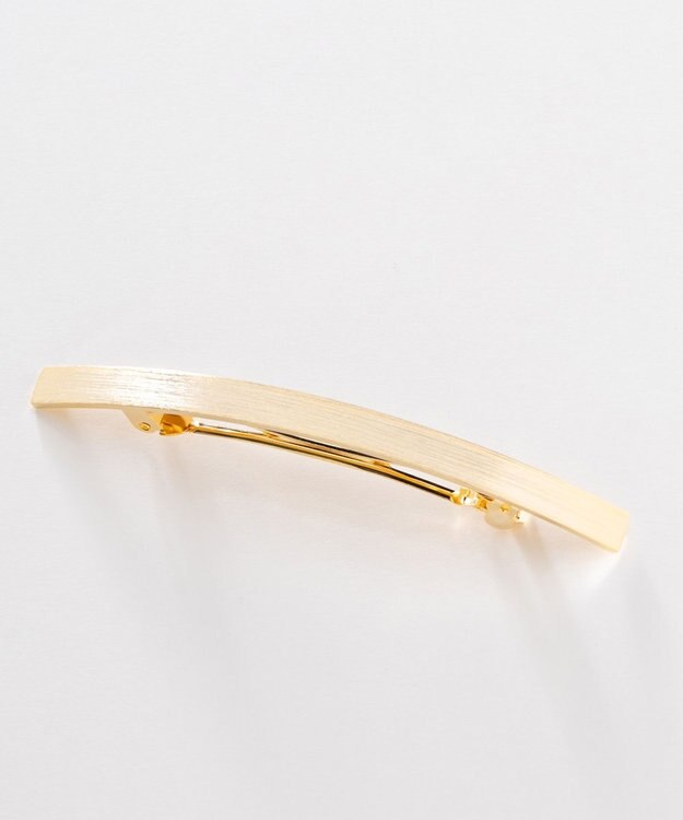 uncrave ロング メタルバレッタ ゴールド