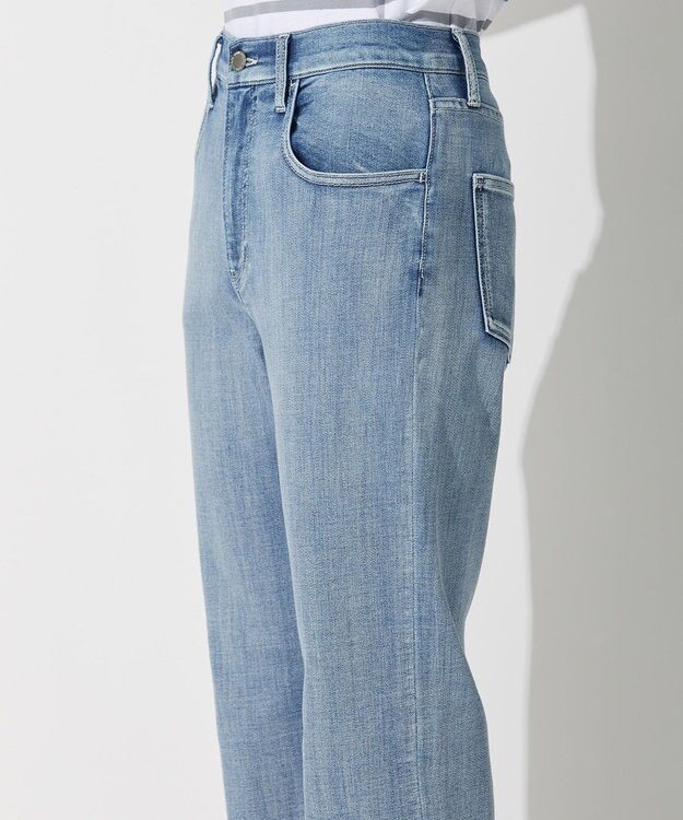 自由区 L 【WE WANT/接触冷感】USUKARU  ストレートデニム ダルブルー系