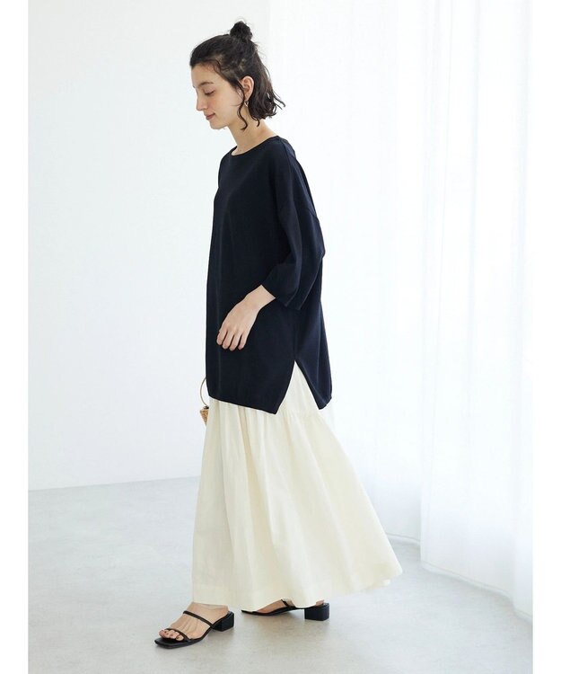 CRAFT STANDARD BOUTIQUE リバーシブルチュールスカート Ivory