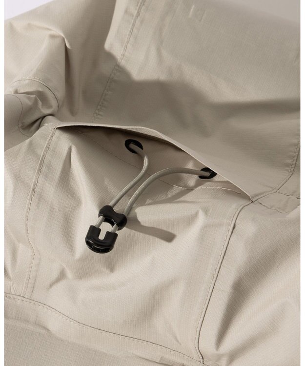 JOSEPH ABBOUD MOUNTAIN 【軽量/撥水/防風/透湿防水素材/JAPANファブリック/男女兼用】　　マウンテンシェルパーカーコート アイボリー系