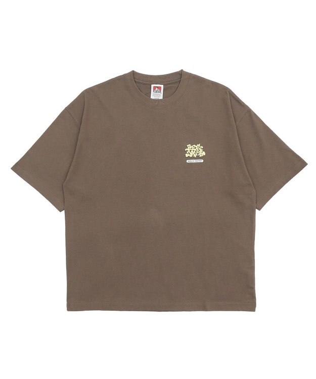 WEGO 別注BENDAVISIプランプロゴT（SS） ブラウン