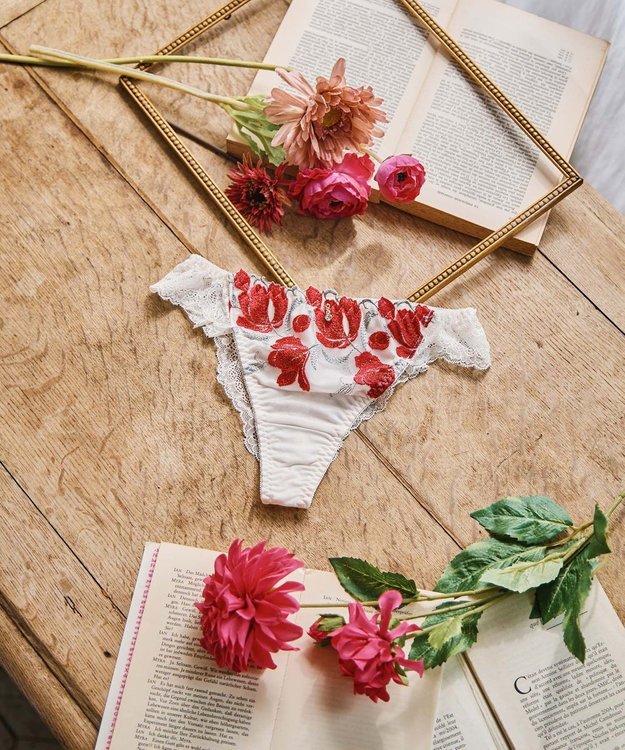 San-ai Resort（三愛水着楽園） エレガントコレクション【2407】Tショーツ ホワイト