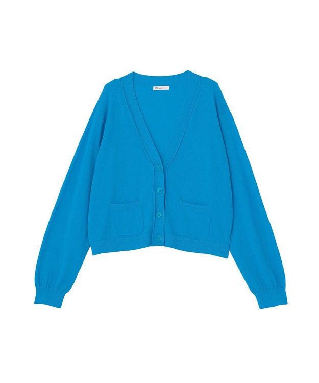 CRAFT STANDARD BOUTIQUE Ｖネックニットカーディガン Blue