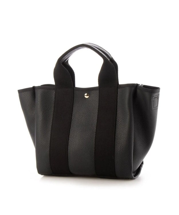 UNBILLION cachecache 太ショルダー付き2wayテープトートバッグ ブラック