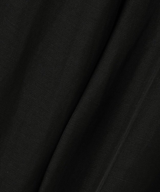 BEIGE， BERNARD / リネン混 ヘムタグ 2WAYパンツ Black