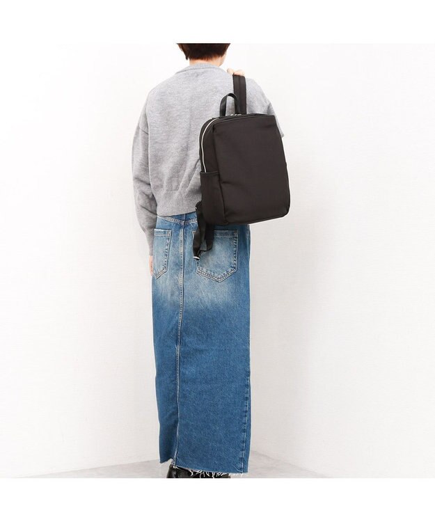 UNBILLION カシュカシュ cachecache / ワッシャーナイロンリュック ブラック