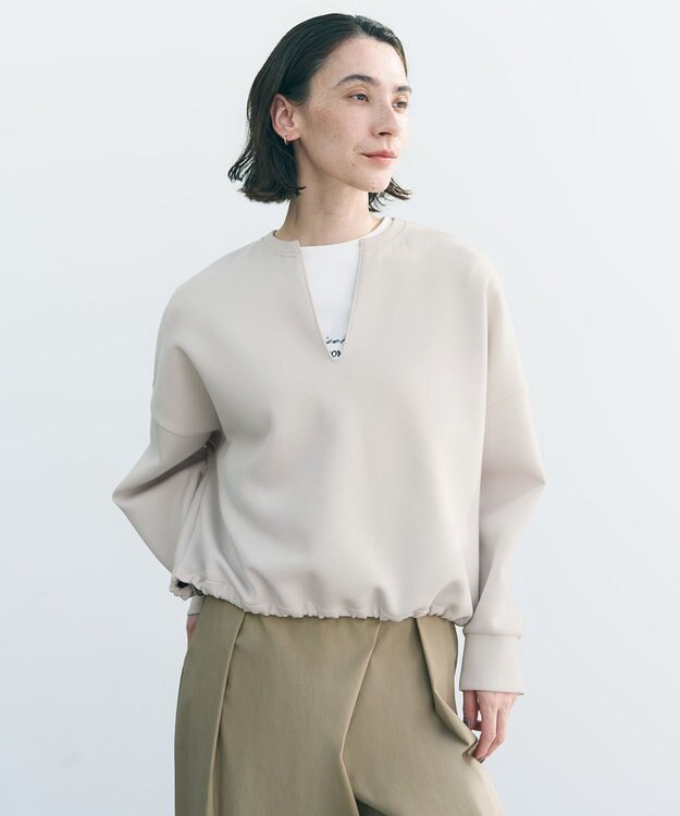 UNFILO BEAUTY FORM-T cotton ロゴ ハーフスリーブ Tシャツ オフ