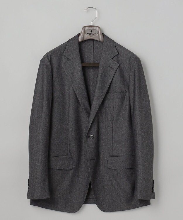 GOTAIRIKU セットアップ対応【カイテキ７機能】ドライジャージー ジャケット_ヘリンボーン柄(26年モデル) グレー×ヘリンボーン柄