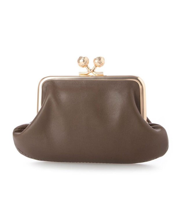 UNBILLION perche フラグメントケース付きアンティーク調ガマグチS グレー