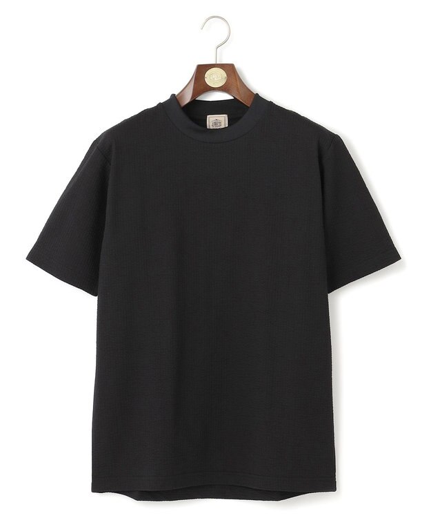 J.PRESS MEN 【WEB・一部店舗限定】サッカークルーネックＴシャツ ブラック系