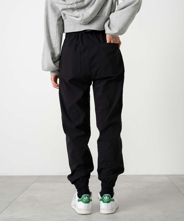 WEGO 【KIDS/ユニセックス着用ITEM】ストレッチトカーゴジョガーパンツ（JUNIOR） ブラック