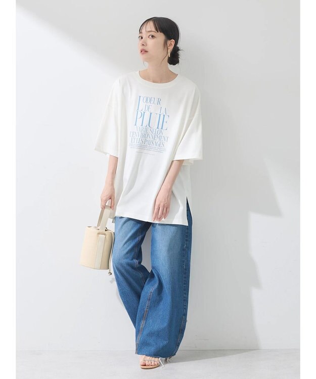 earth music&ecology Ｌ’ｏｄｅｕｒ　ルーズＴ Off White