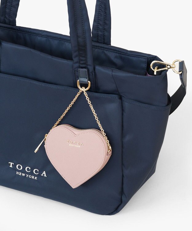 TOCCA 【WEB＆一部店舗限定・環境にやさしい素材】【A4サイズ対応】TRAVERSA MOTHERS TOTE マザーズバッグ ネイビー系