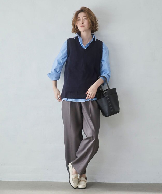 WEGO 【26年春新色登場★】USPOLOBIGシャツ ブルー