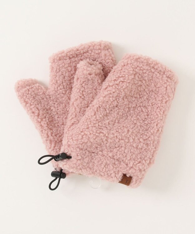 OP／FILA 【OP】ボアグローブ ピンク