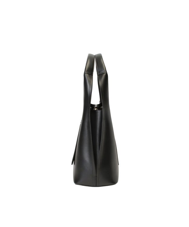 LA BAGAGERIE 【veganview】triangle shape tote bag ブラック