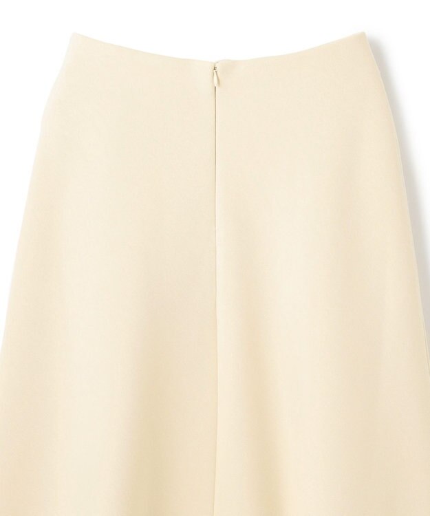 UNFILO 【新色登場】BEAUTY FORM JERSEY セミフレアスカート クリーム
