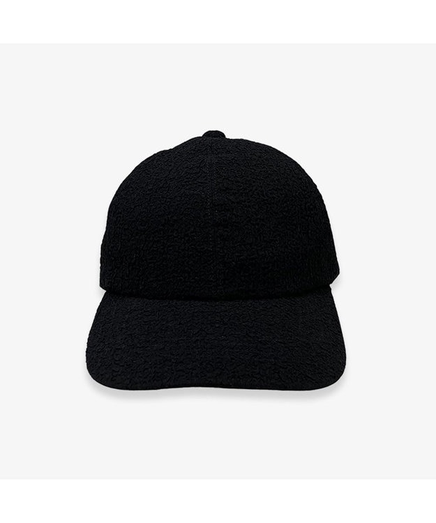 林八百吉商店 un chapeau  シャーリングキャップ ブラック