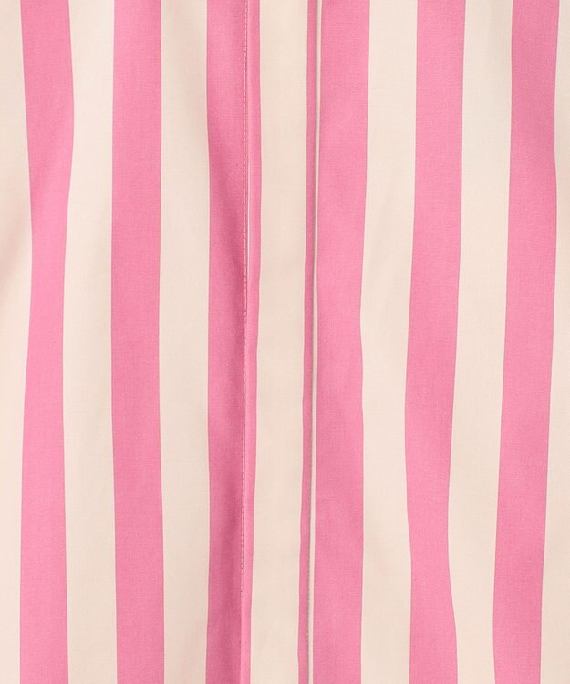 NAVE 【Nave 　洗える】ワイドストライプ ブラウス ピンク系1