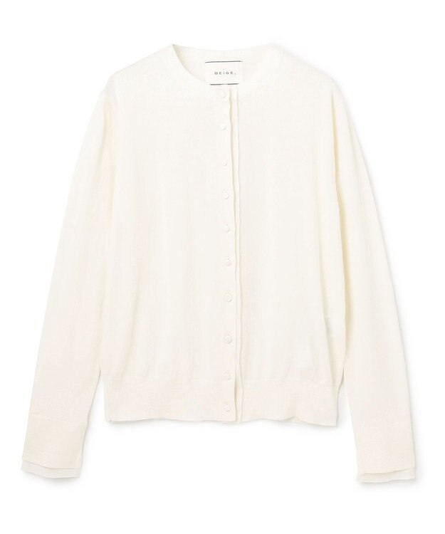 BEIGE， JULIE / カーディガン Ecru