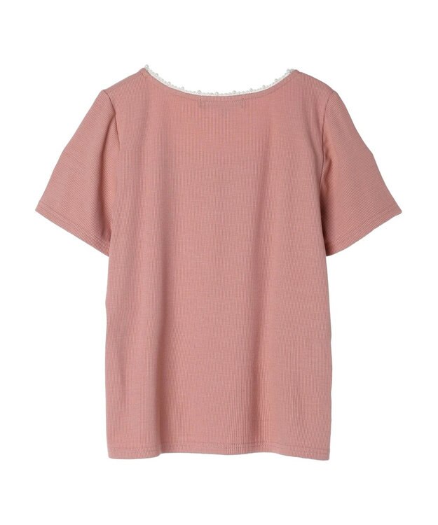 Green Parks ・ＳＵＧＡＲ　ＳＰＯＯＮ　パールスクエアプルオーバー Pink