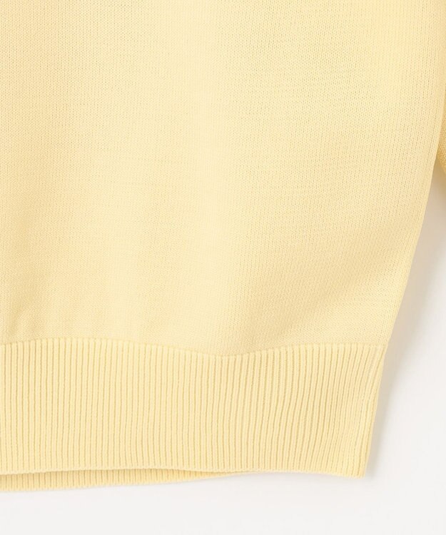 Feroux 【洗える】ビジューポイント ニット ライトイエロー系