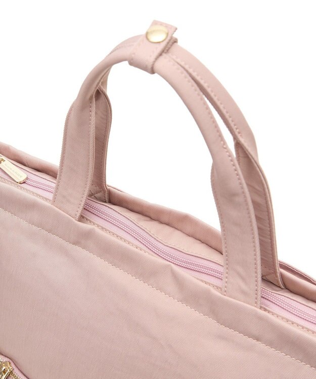 Maison de FLEUR 撥水加工2Wayトートリュック Pink