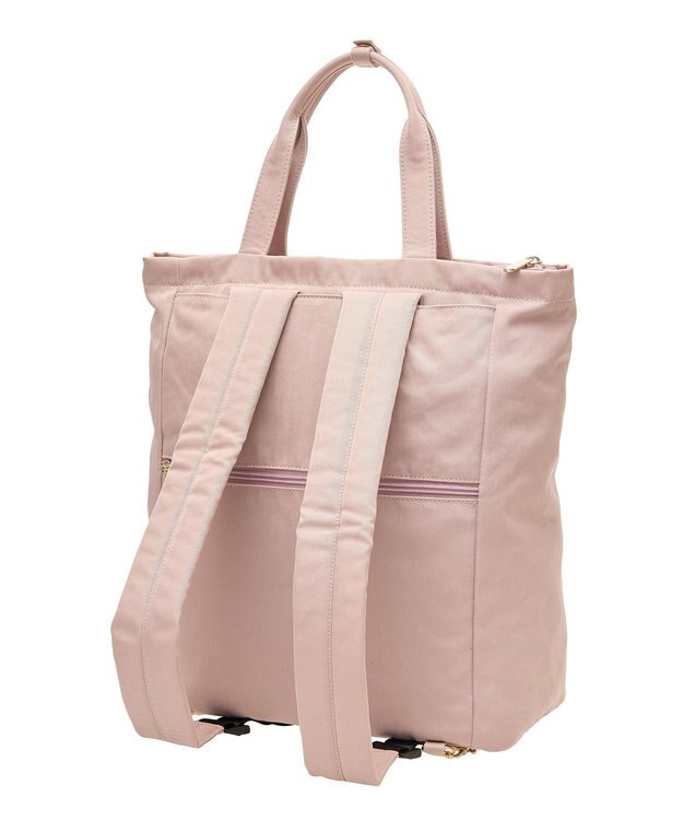 Maison de FLEUR 撥水加工2Wayトートリュック Pink