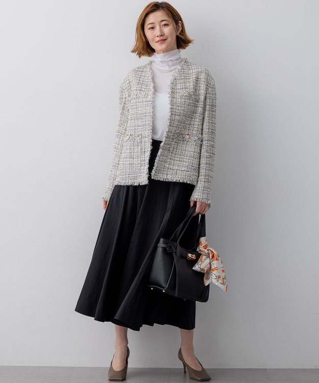 23区 【先行予約】3WAY パールチェーン ネックレス ゴールド系