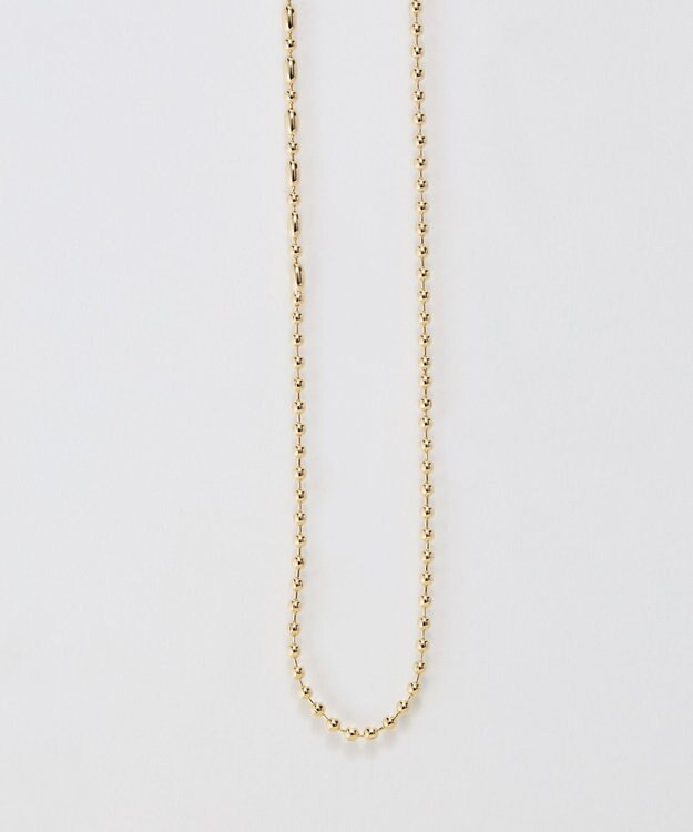 Phoebe 【金属アレルギー対応】リンキービーンデザインチェーンネックレス　ゴールド　ニッケルフリー ゴールド